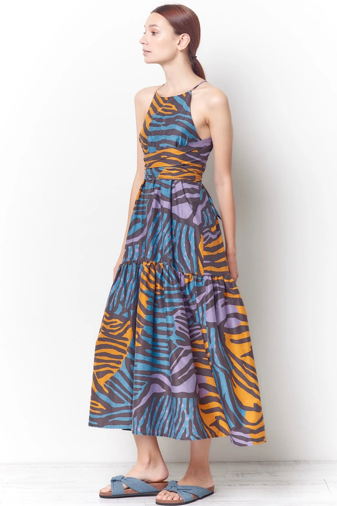 MATILDA Sun Dress - Zebra