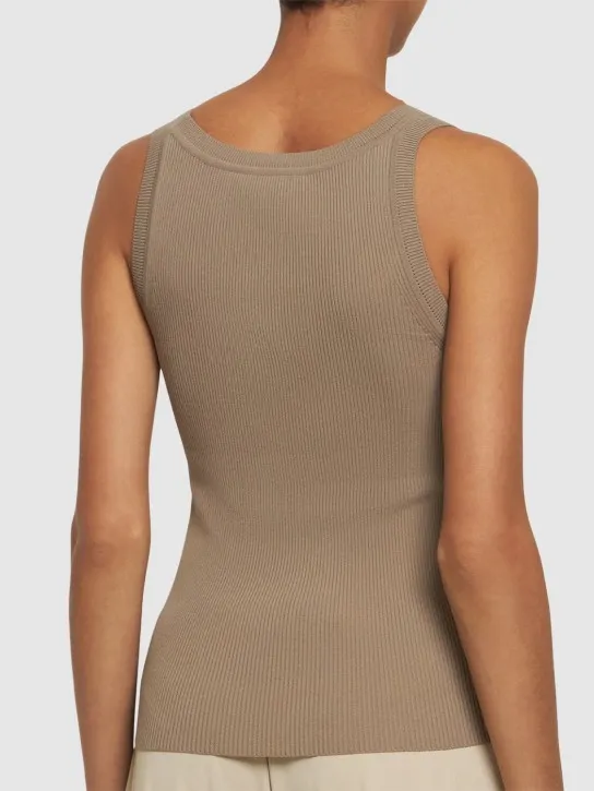 Max Mara   Siro crepe tank top 