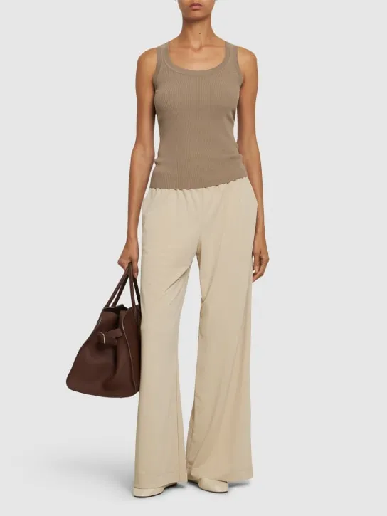 Max Mara   Siro crepe tank top 