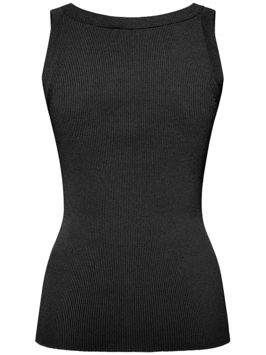 Max Mara   Siro crepe tank top 