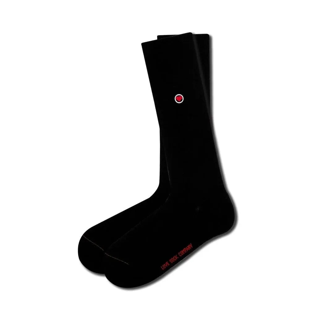 Men's Black Dress Socks