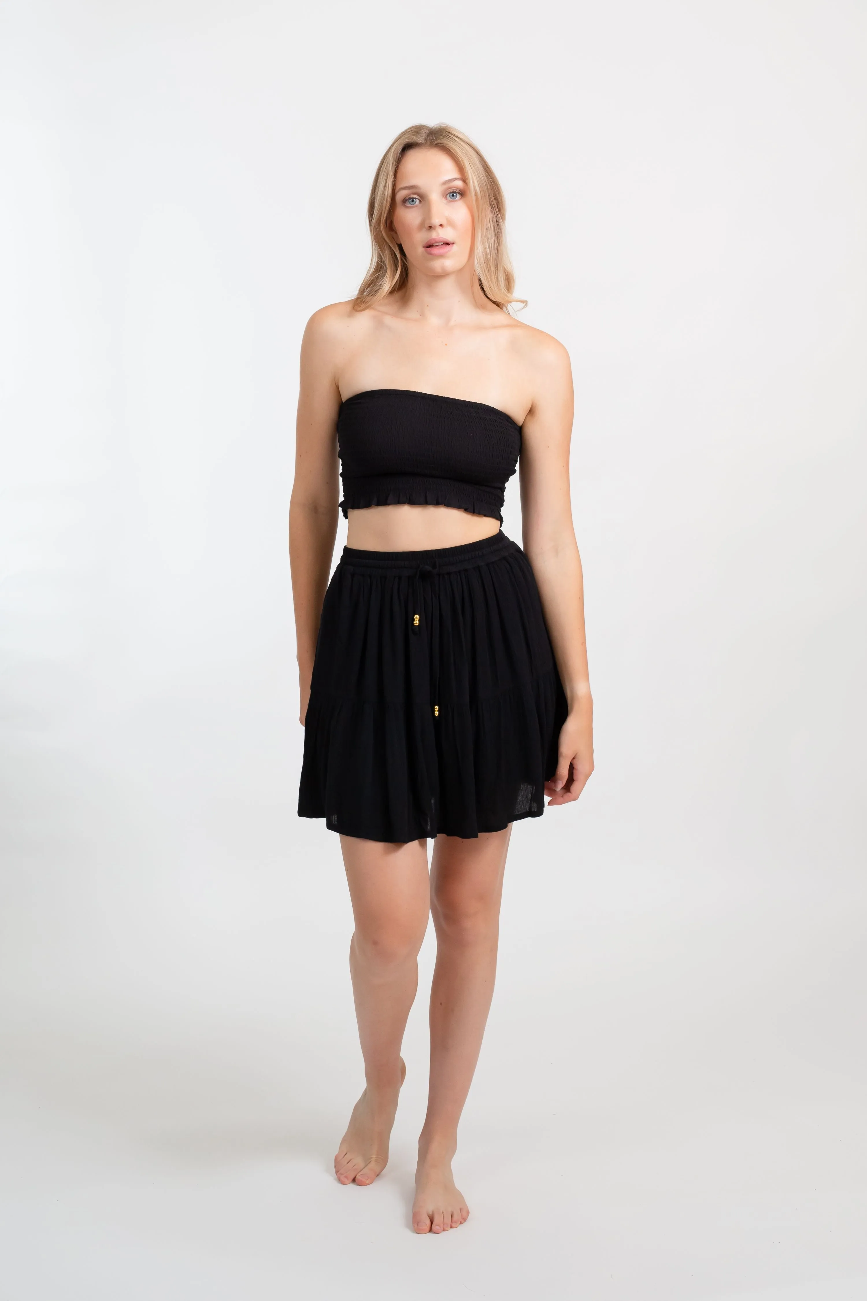 Miami Tiered Mini Skirt