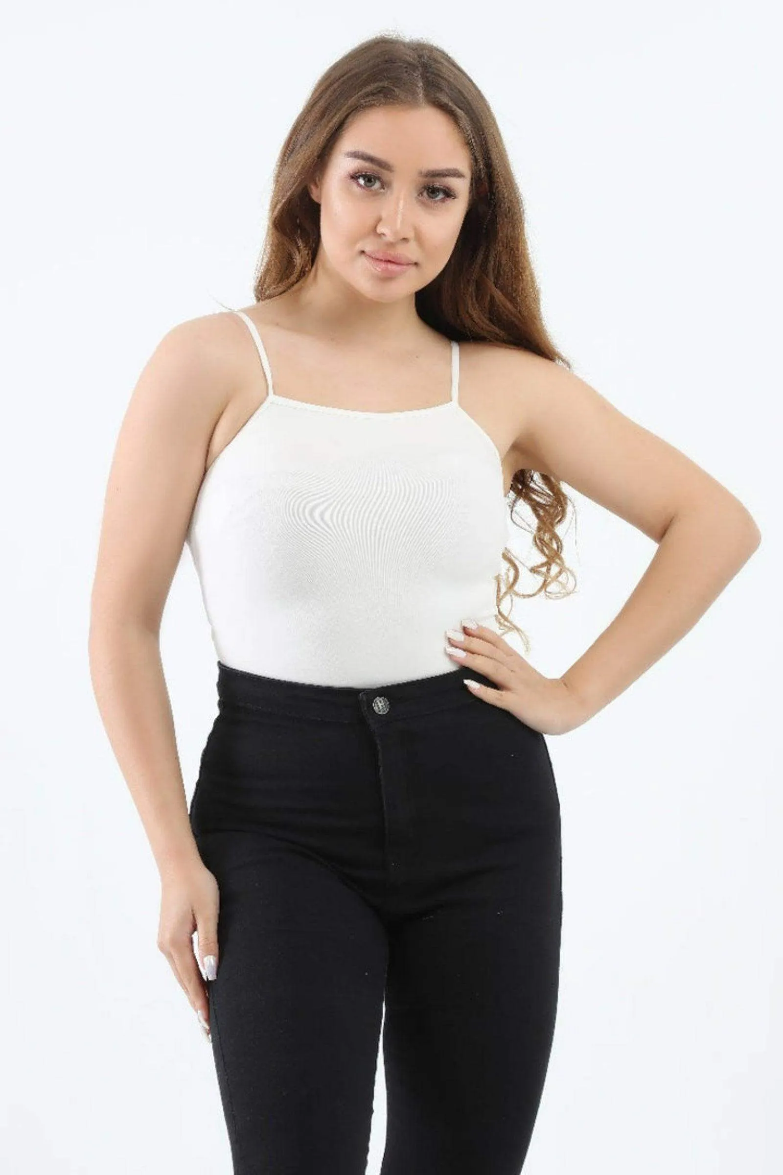 Microfiber Slip On Tank Top