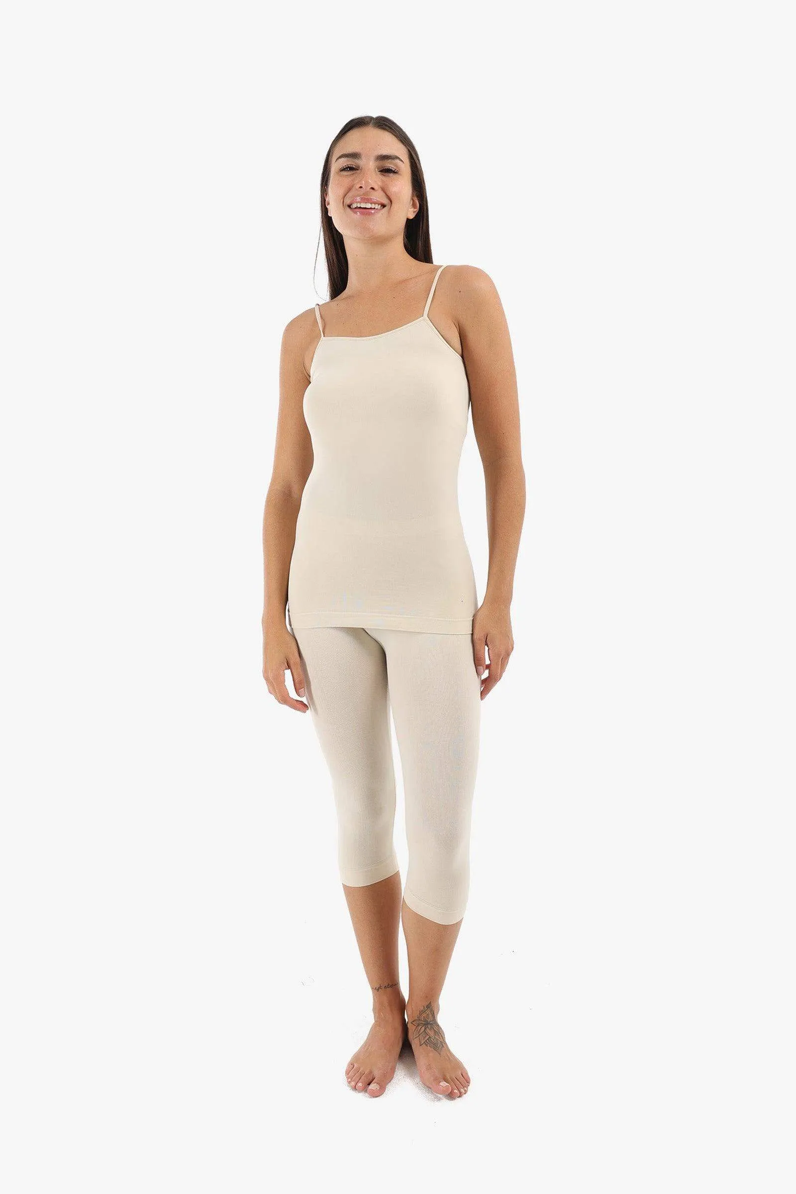 Microfiber Slip On Tank Top