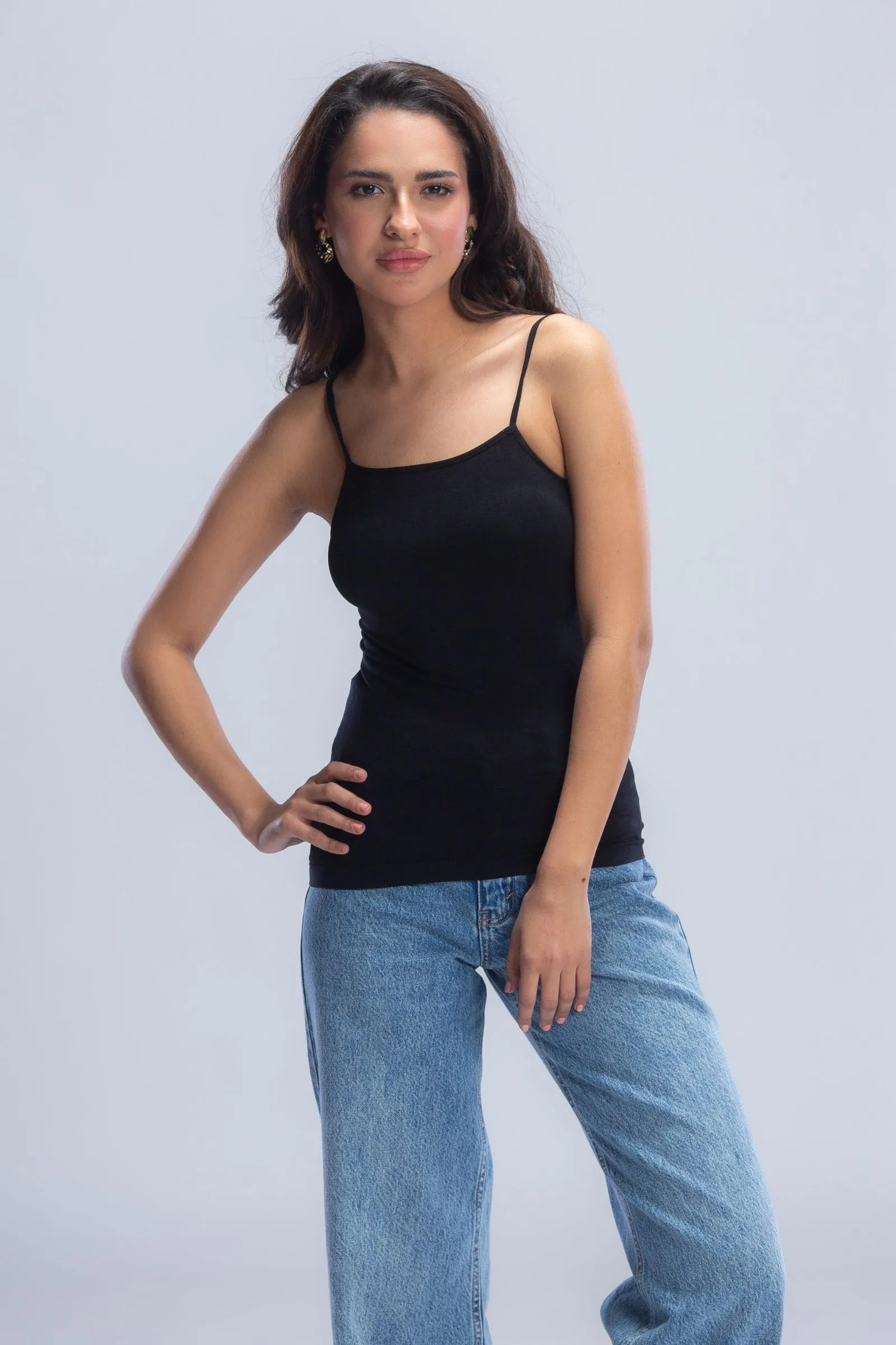 Microfiber Slip On Tank Top