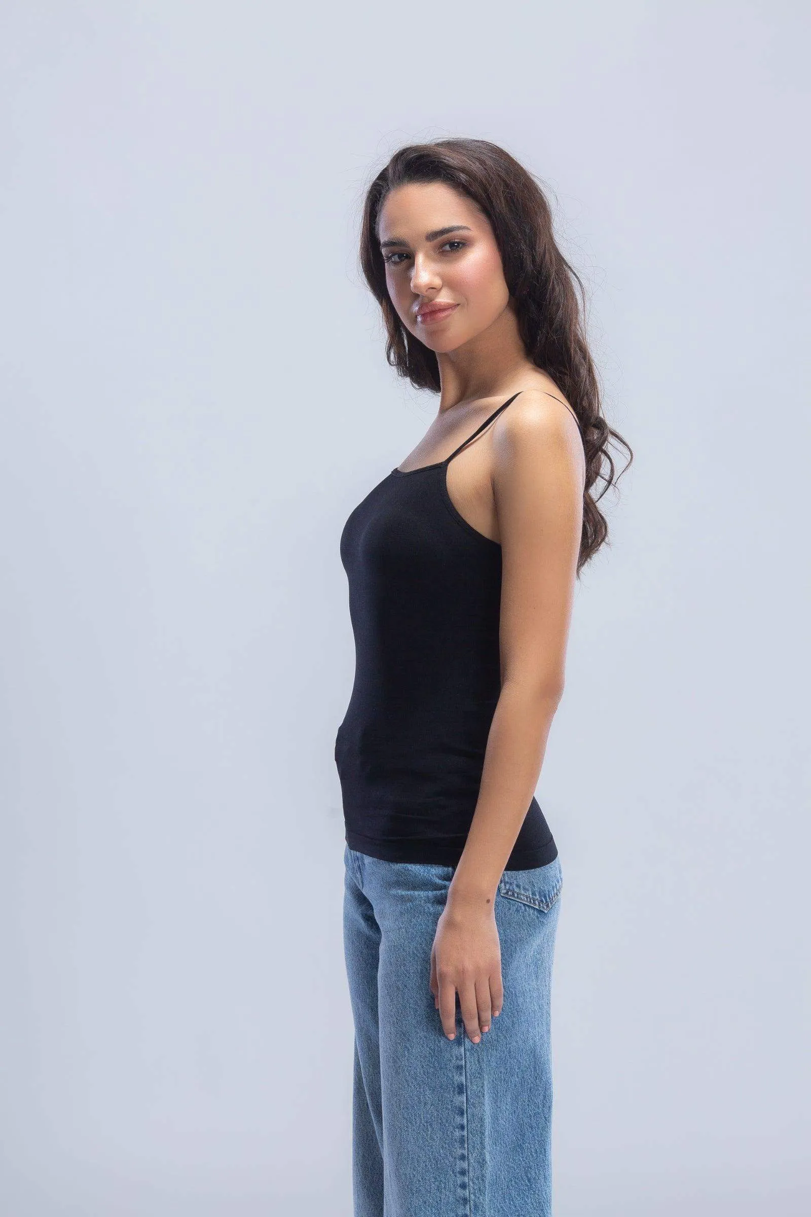 Microfiber Slip On Tank Top