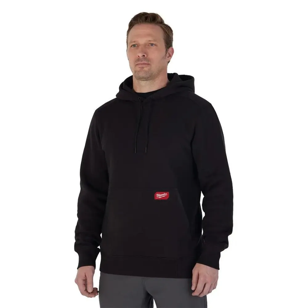 Milwaukee 351B-3X Midweight Pullover Hoodie Black 3X