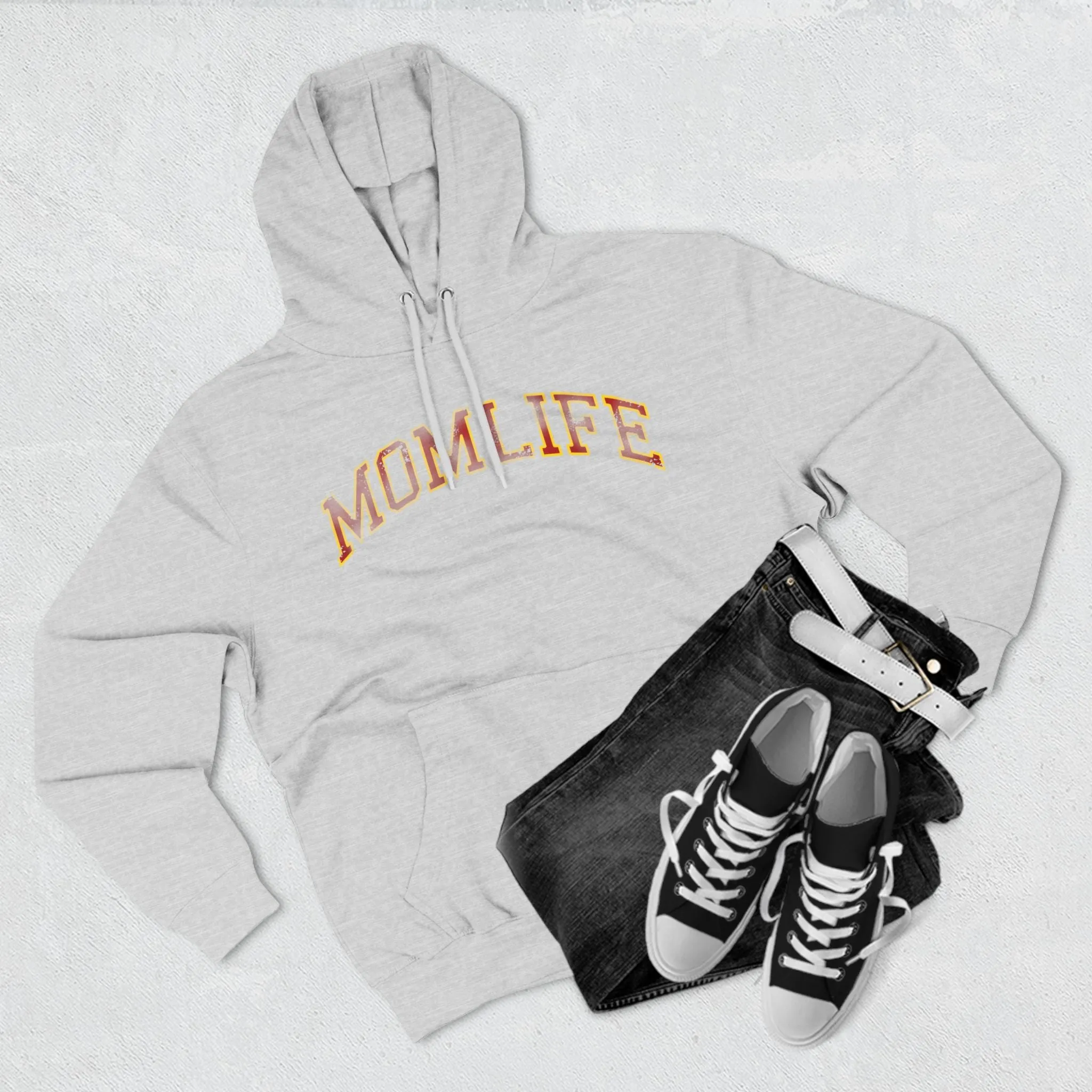 Momlife University Fleece Hoodie