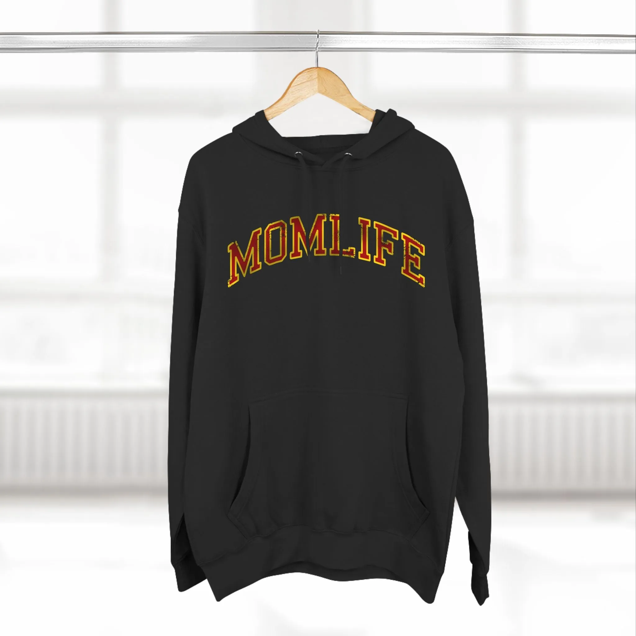 Momlife University Fleece Hoodie