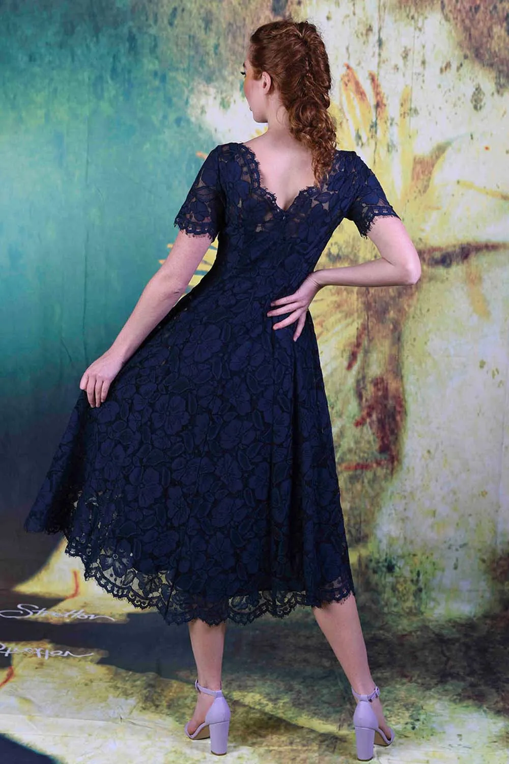 Moon Light Dress - Navy