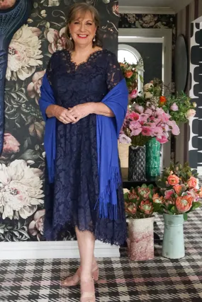 Moon Light Dress - Navy