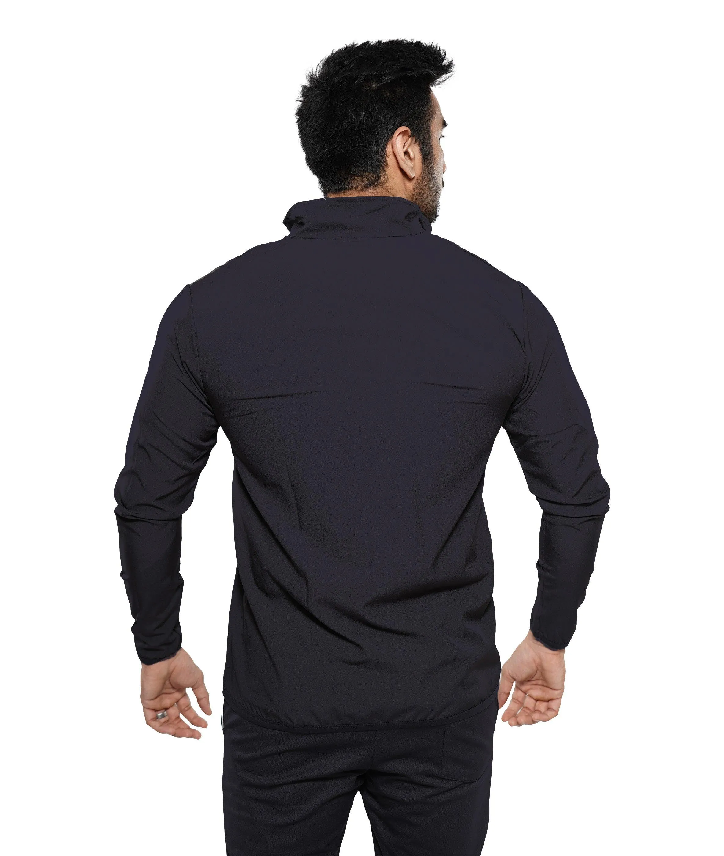 Night Blue GymX Windcheater (Dedicated Phone Pocket)