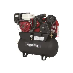 NorthStar Portable Gas Powered Air Compressor | 30-Gal | 24.4 CFM @ 90PSI | GX390