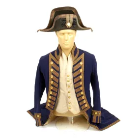 Original British Napoleonic War Naval Officer Uniform Set - Circa 1800-1815