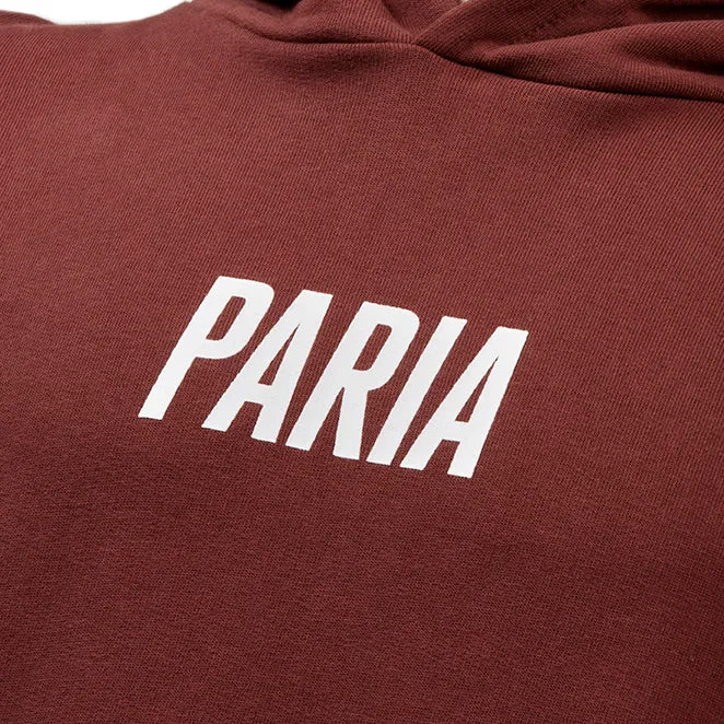 PARIA Block hoodie - Rust