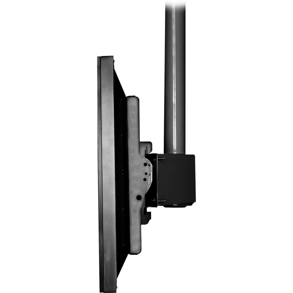 Peerless ECMU-03-C 3' Wind Rated Ceiling Tilt Mount - Black