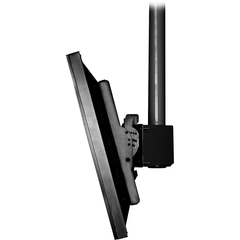 Peerless ECMU-03-C 3' Wind Rated Ceiling Tilt Mount - Black