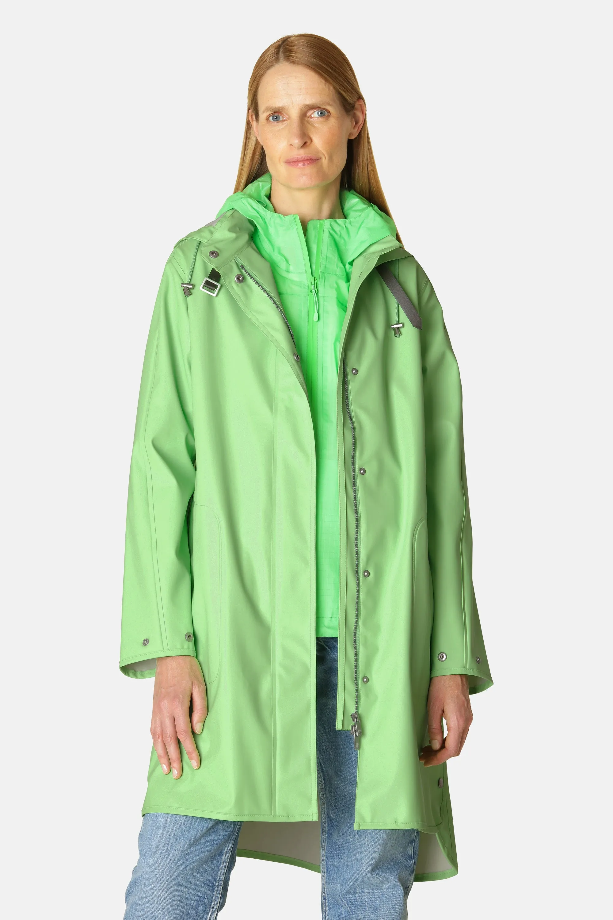 Raincoat - Bright Green