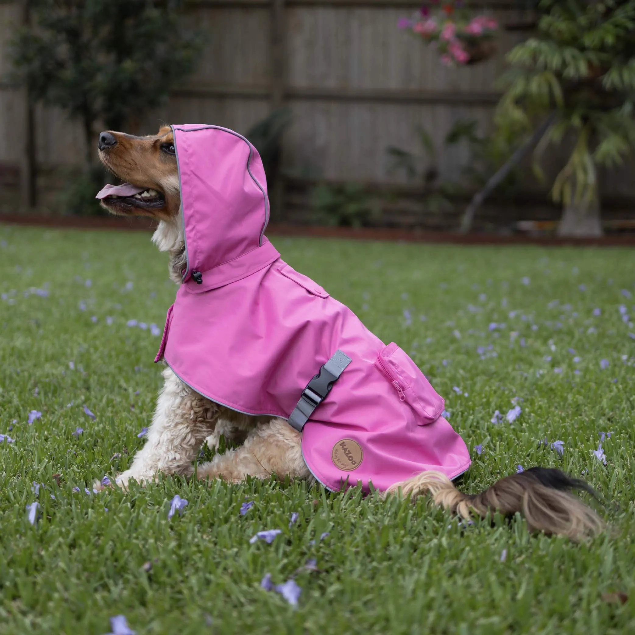 Rainy Days Dog Raincoat - Pink