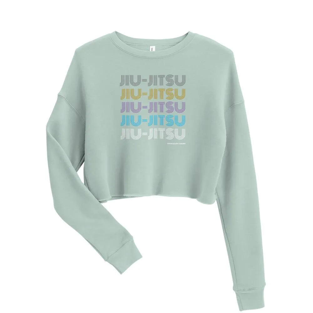 Retro Jiu-Jitsu ~ Crop Sweatshirt