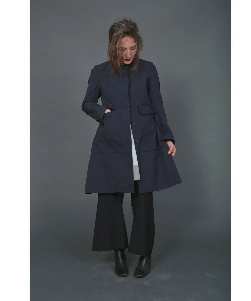 Shosh Greta Rain Coat in Navy