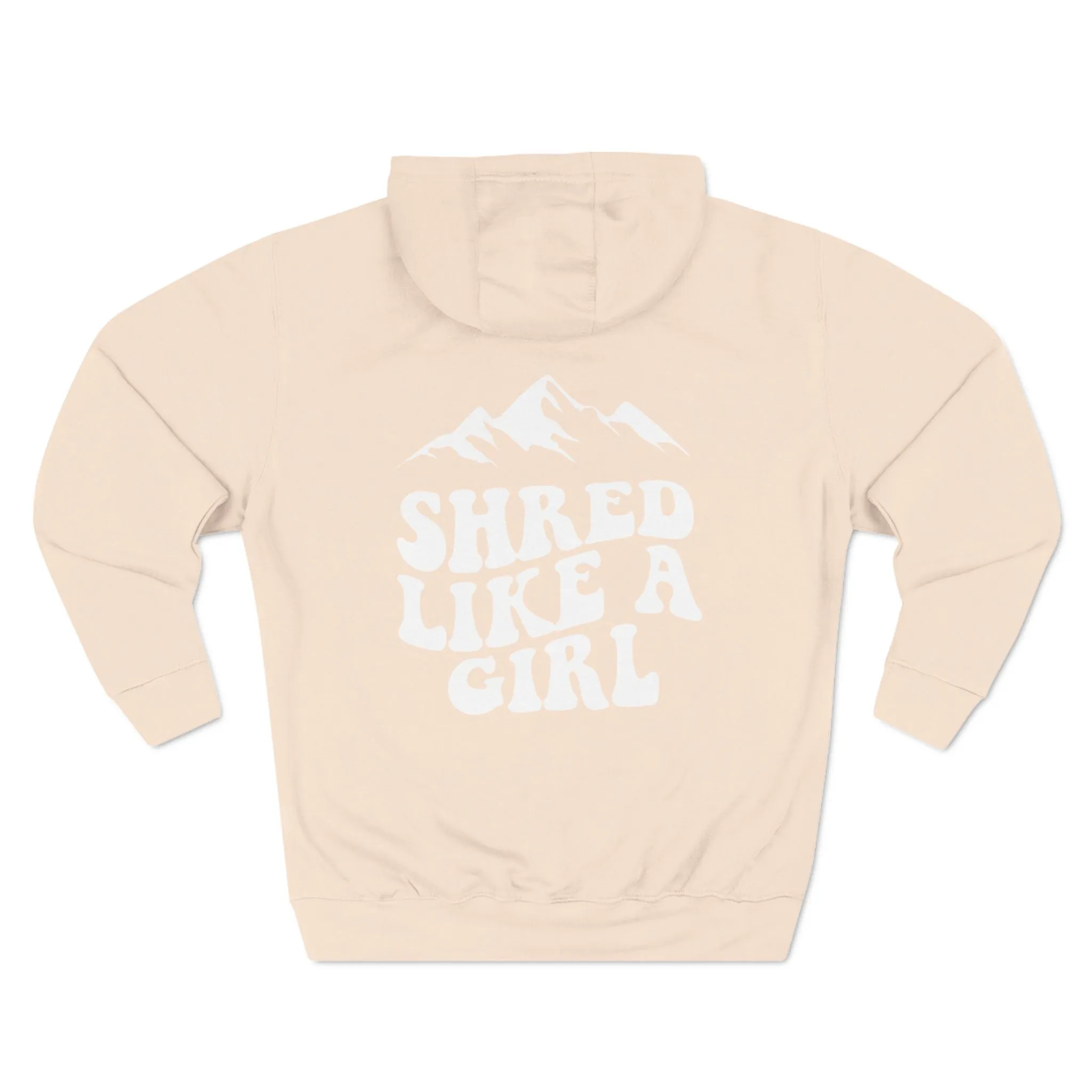 SHRED LIKE A GIRL HOODIE