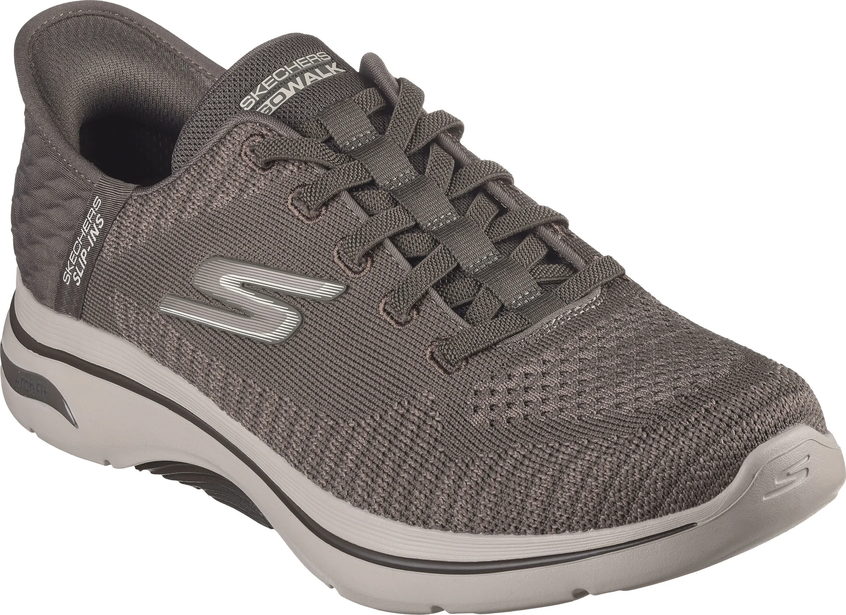 Skechers Men&#x27;s Slip-ins GO WALK Arch Fit 2.0 - Grand Select 2 Taupe | Buy Skechers Men&#x27;s Slip-ins GO WALK Arch Fit 2.0 - Grand Select 2 Taupe here | Outnorth