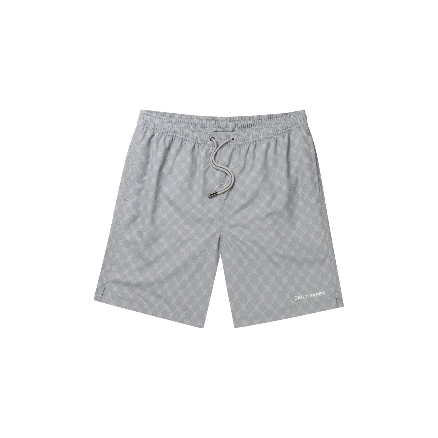 Sleet Grey Kato Monogram Swimshorts