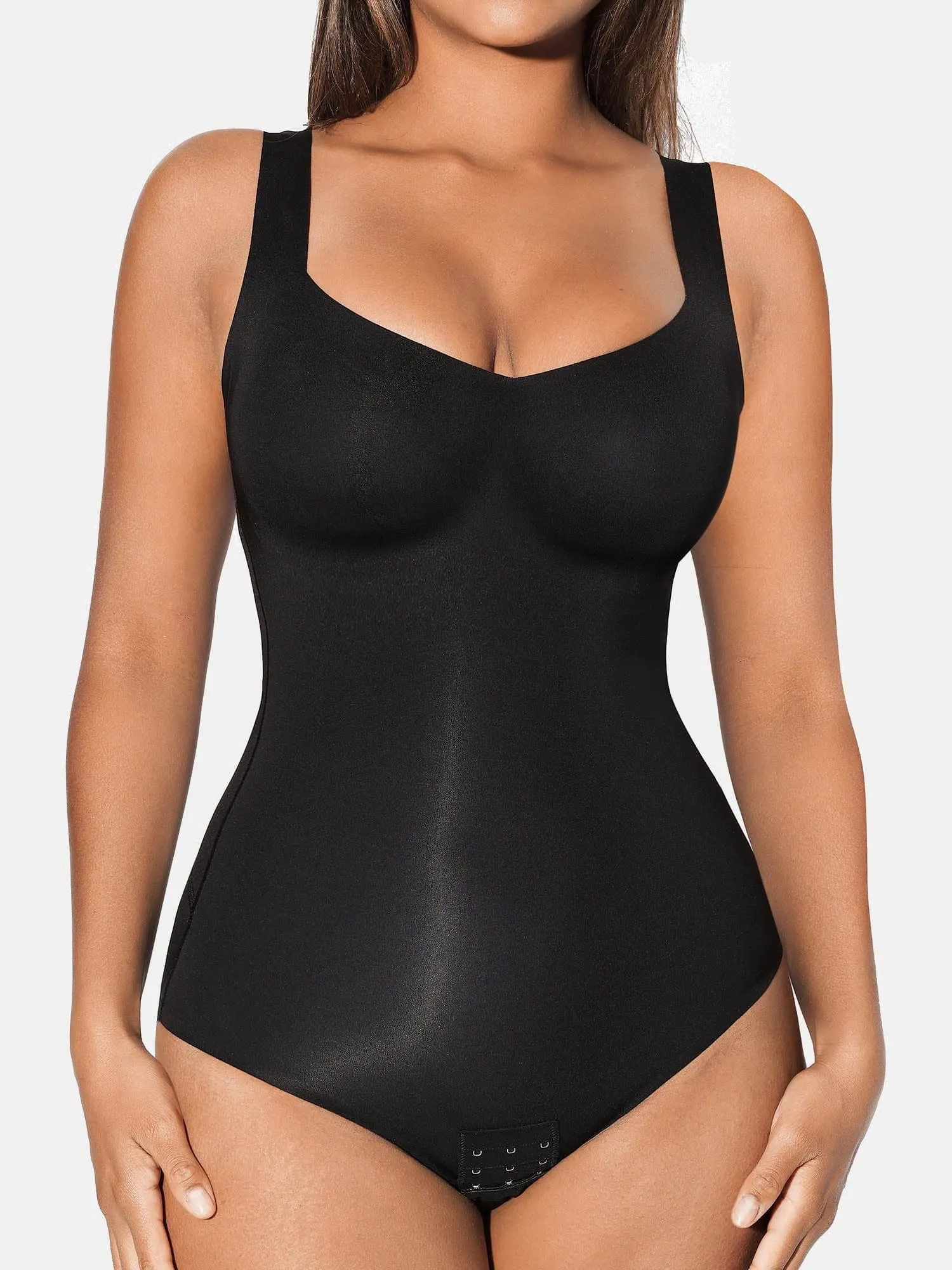 Smoothing Shapewear Scoopneck Tank Bodysuit