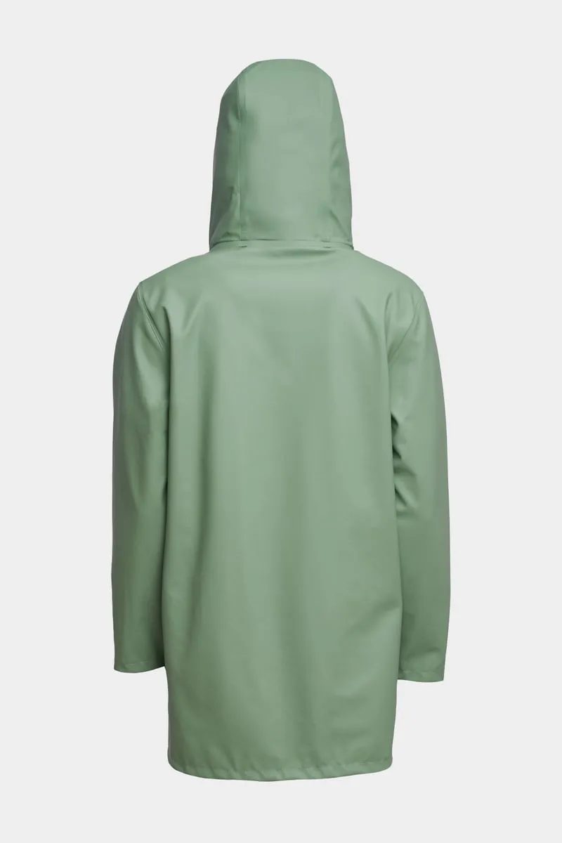 Stockholm Lightweight Zip Raincoat Loden Green