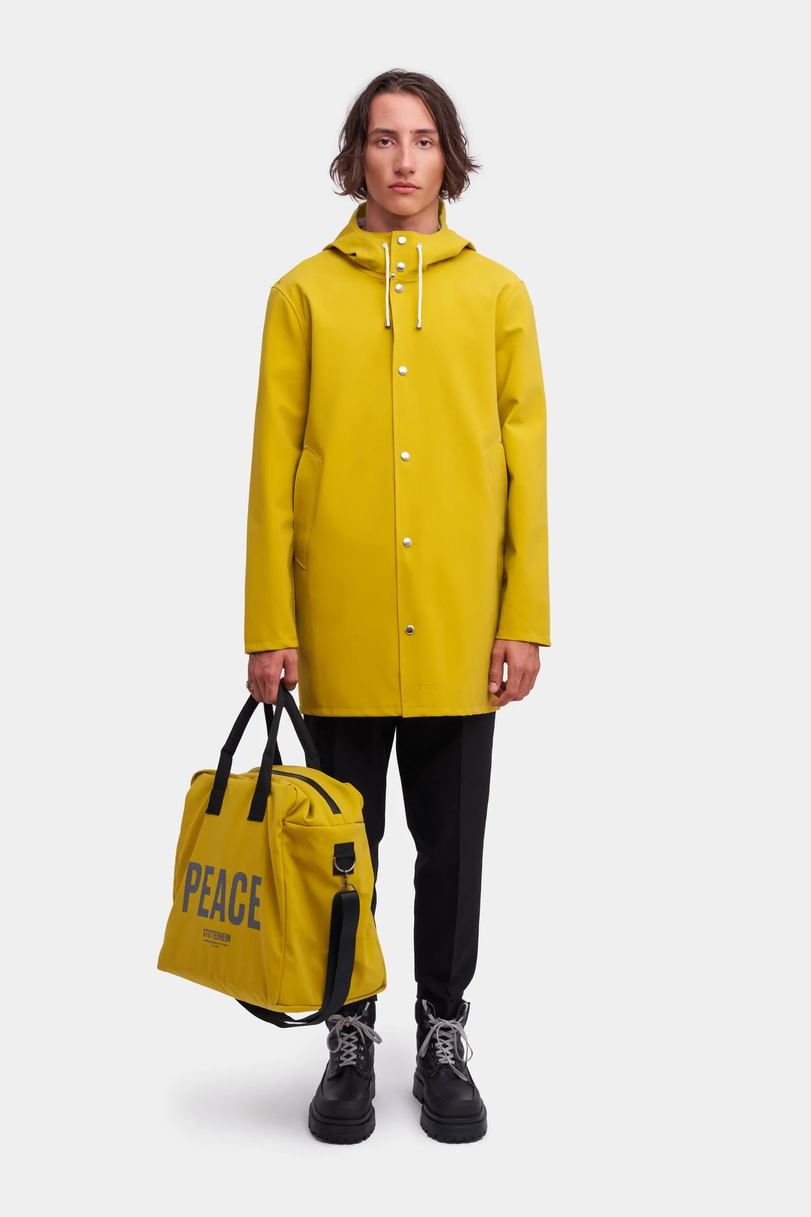 Stockholm Suede Raincoat - LAST PIECE