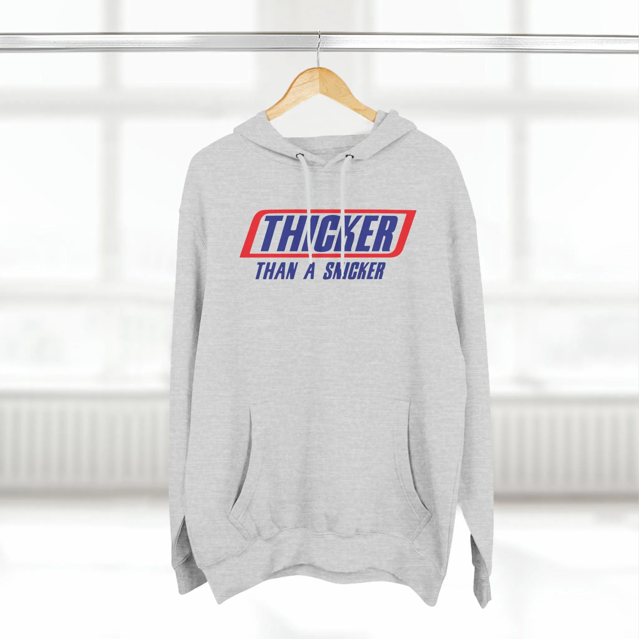 Thicker Than A Snicker Premium Pullover Hoodie