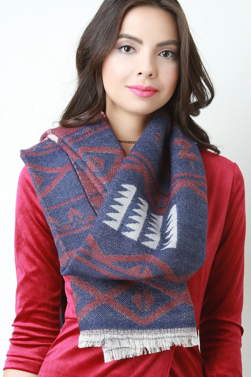 Tribal Knit Scarf