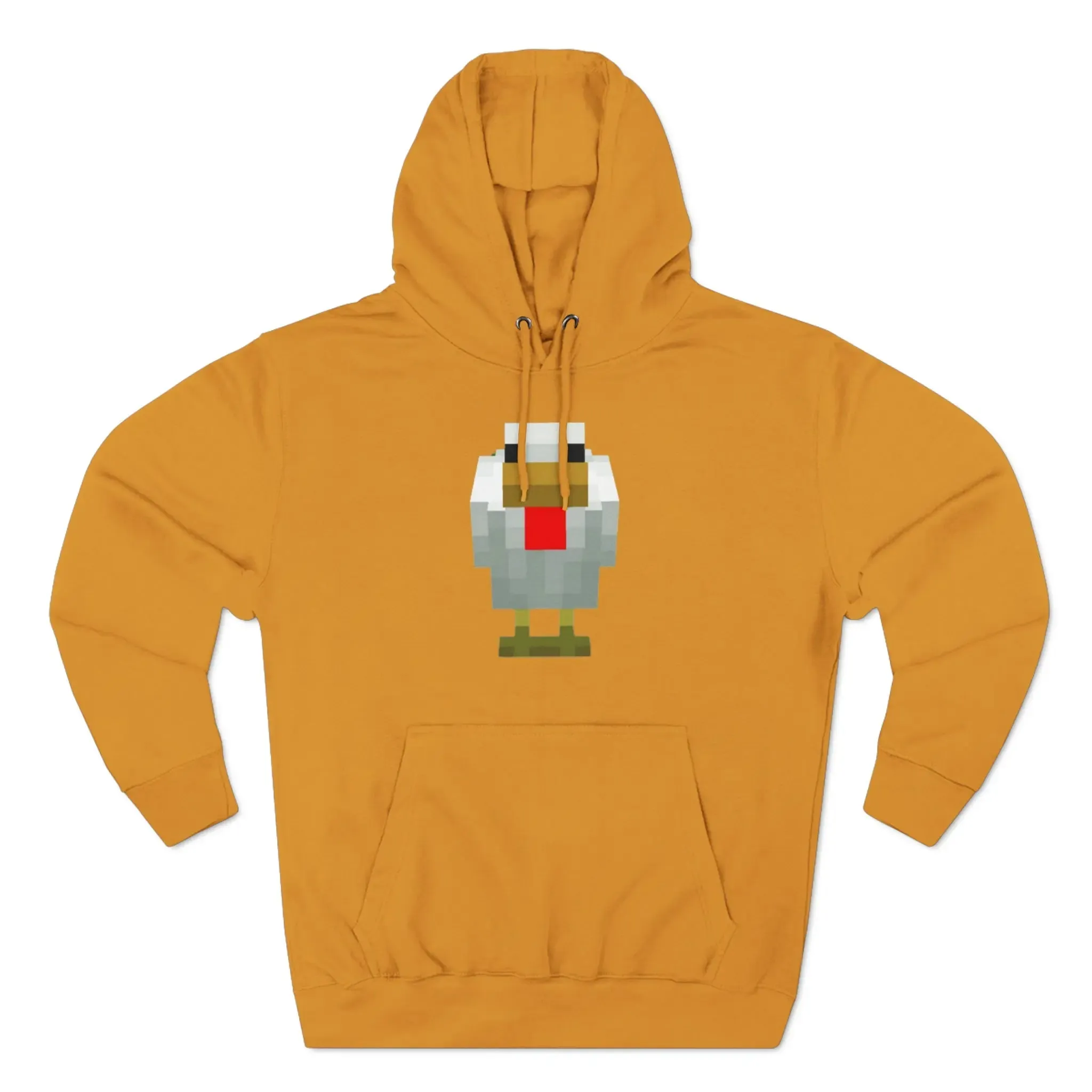 Unisex Premium Pullover Hoodie Minecraft Chicken