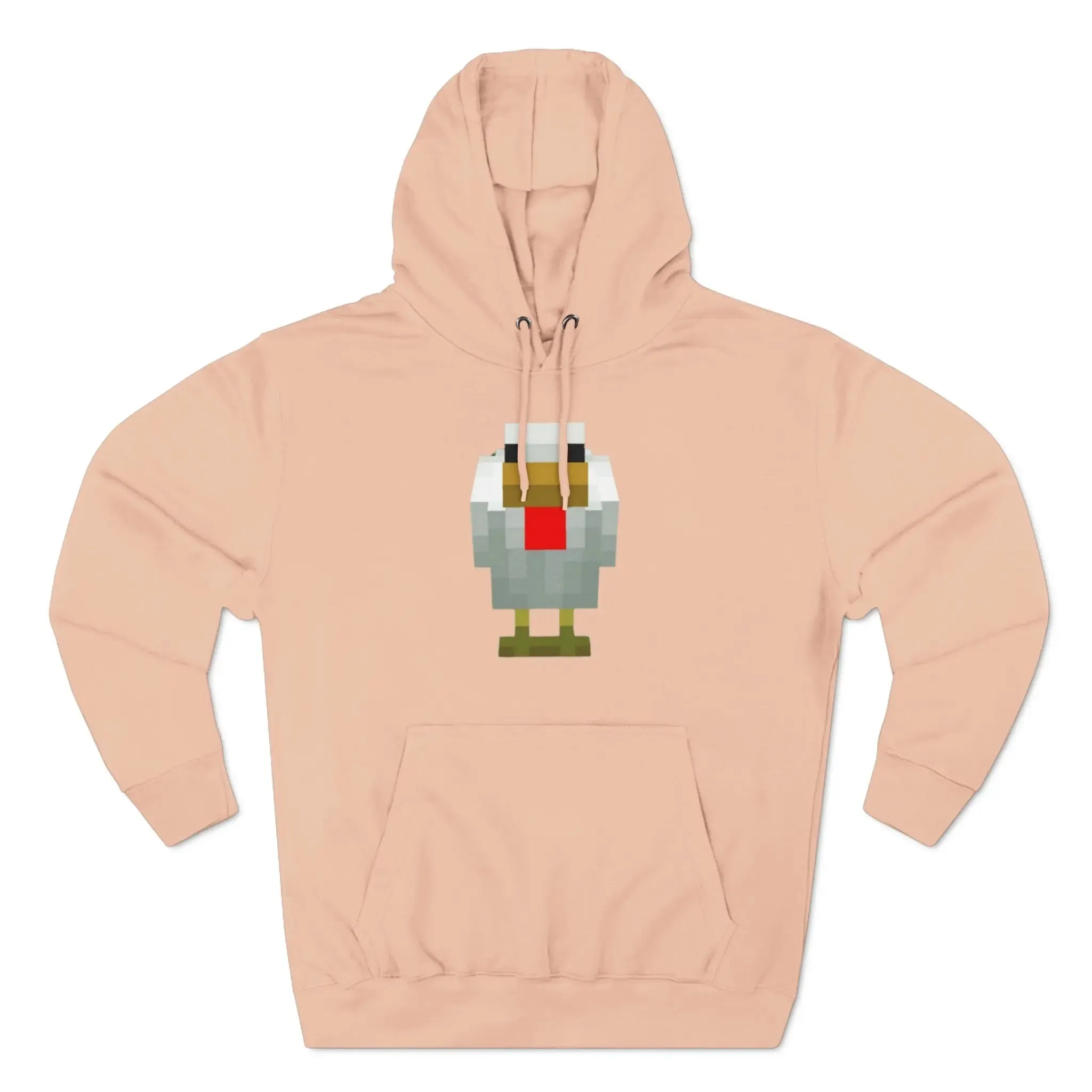 Unisex Premium Pullover Hoodie Minecraft Chicken