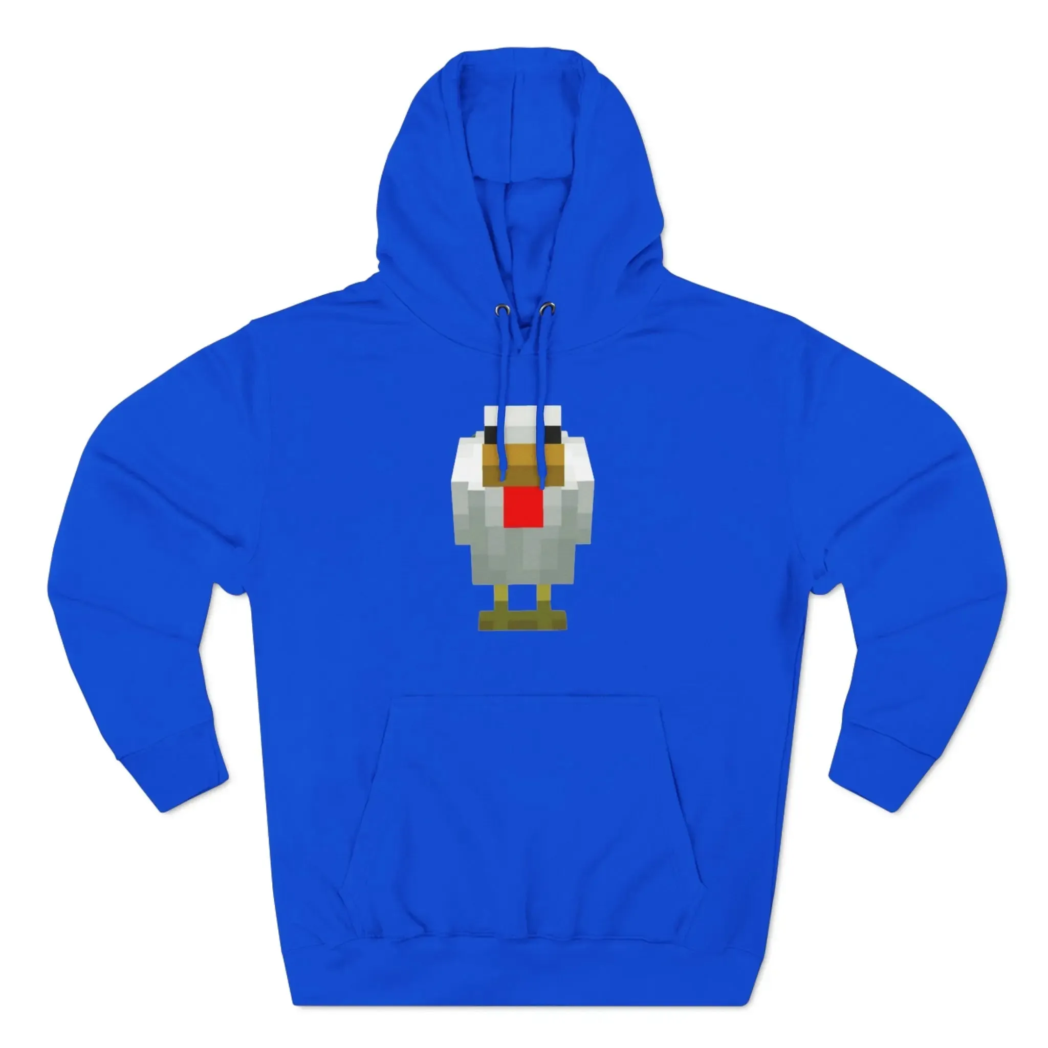 Unisex Premium Pullover Hoodie Minecraft Chicken