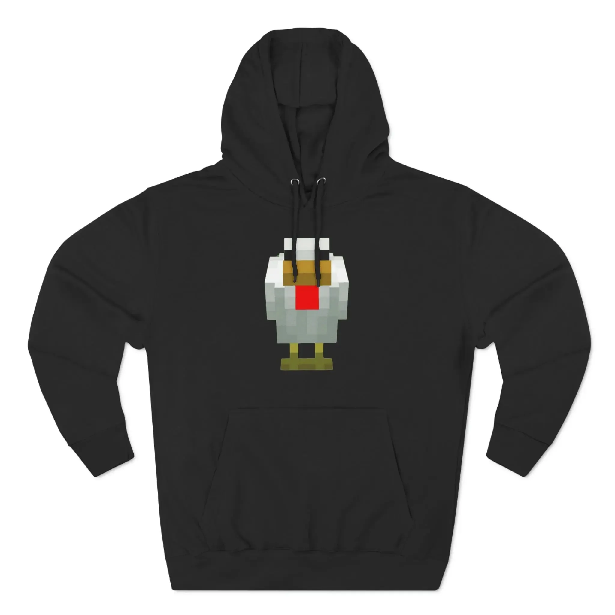 Unisex Premium Pullover Hoodie Minecraft Chicken