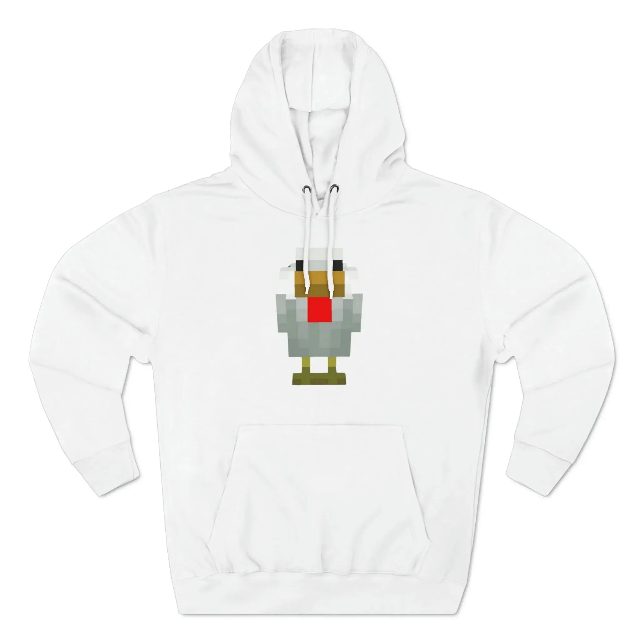 Unisex Premium Pullover Hoodie Minecraft Chicken