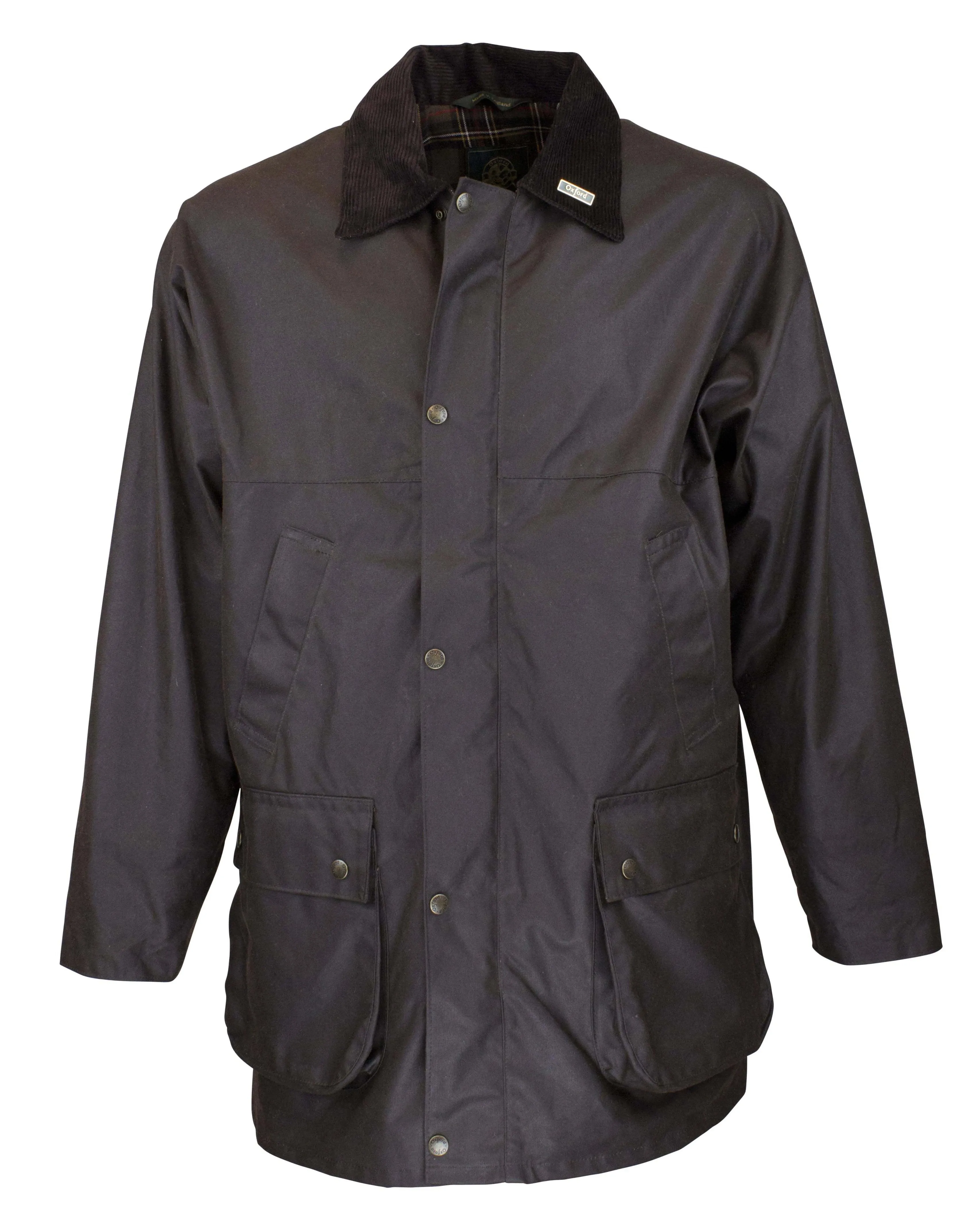 W14 - Men's Countryman Padded Wax Jacket - BROWN