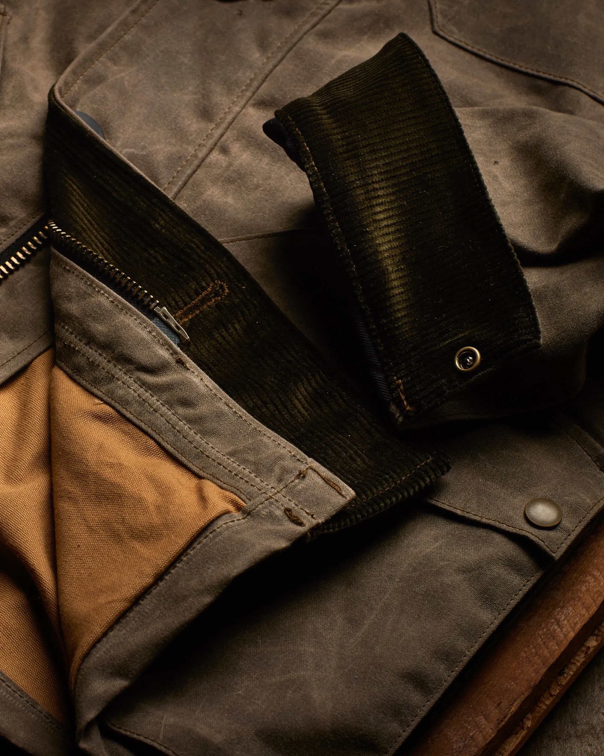 Waxed Canvas Field Coat