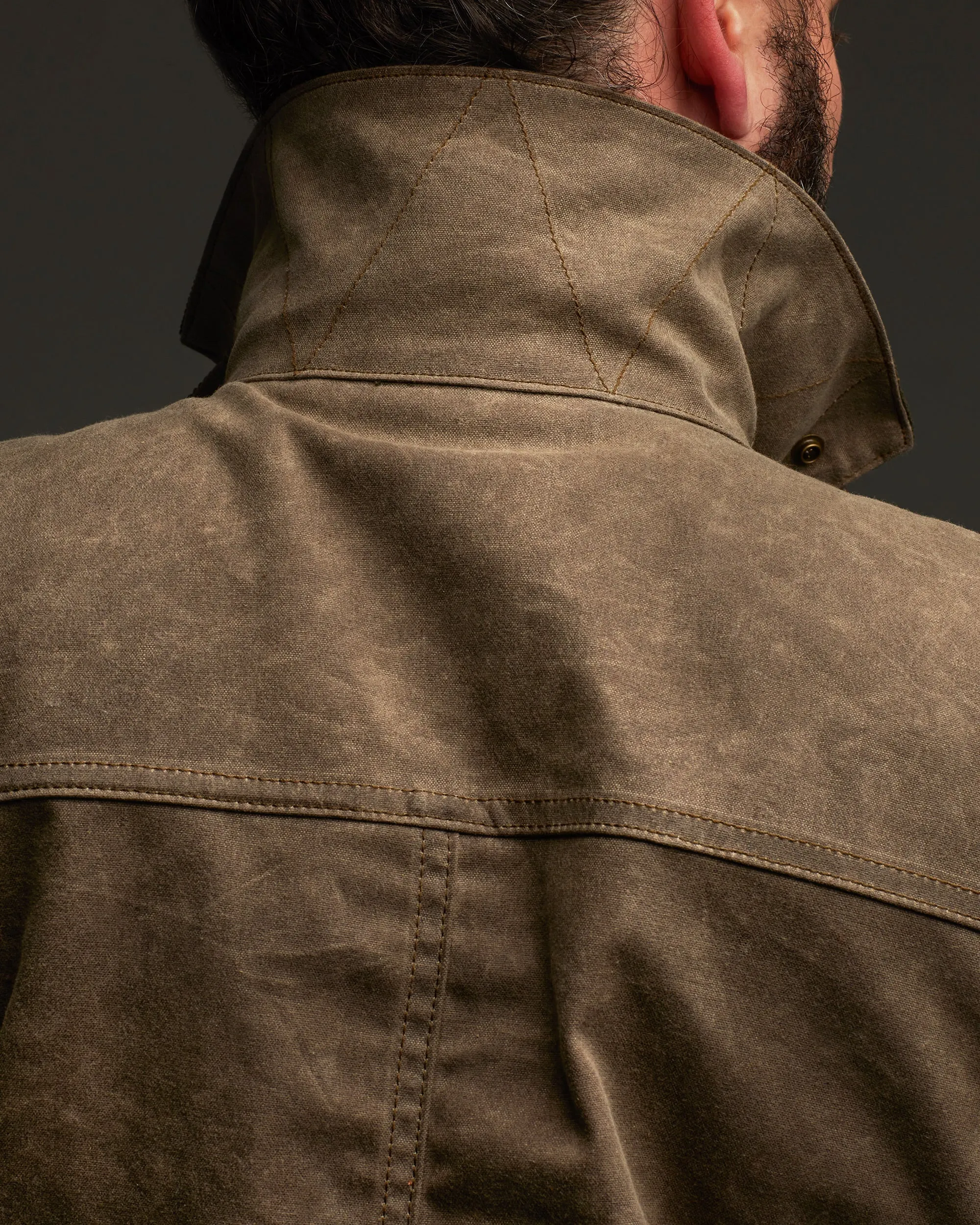 Waxed Canvas Field Coat