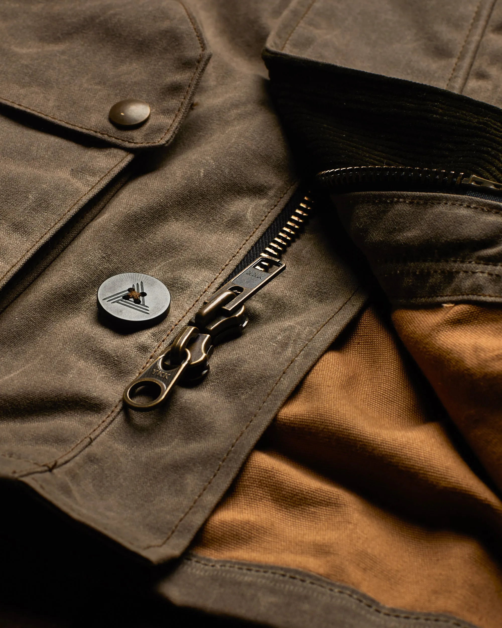 Waxed Canvas Field Coat