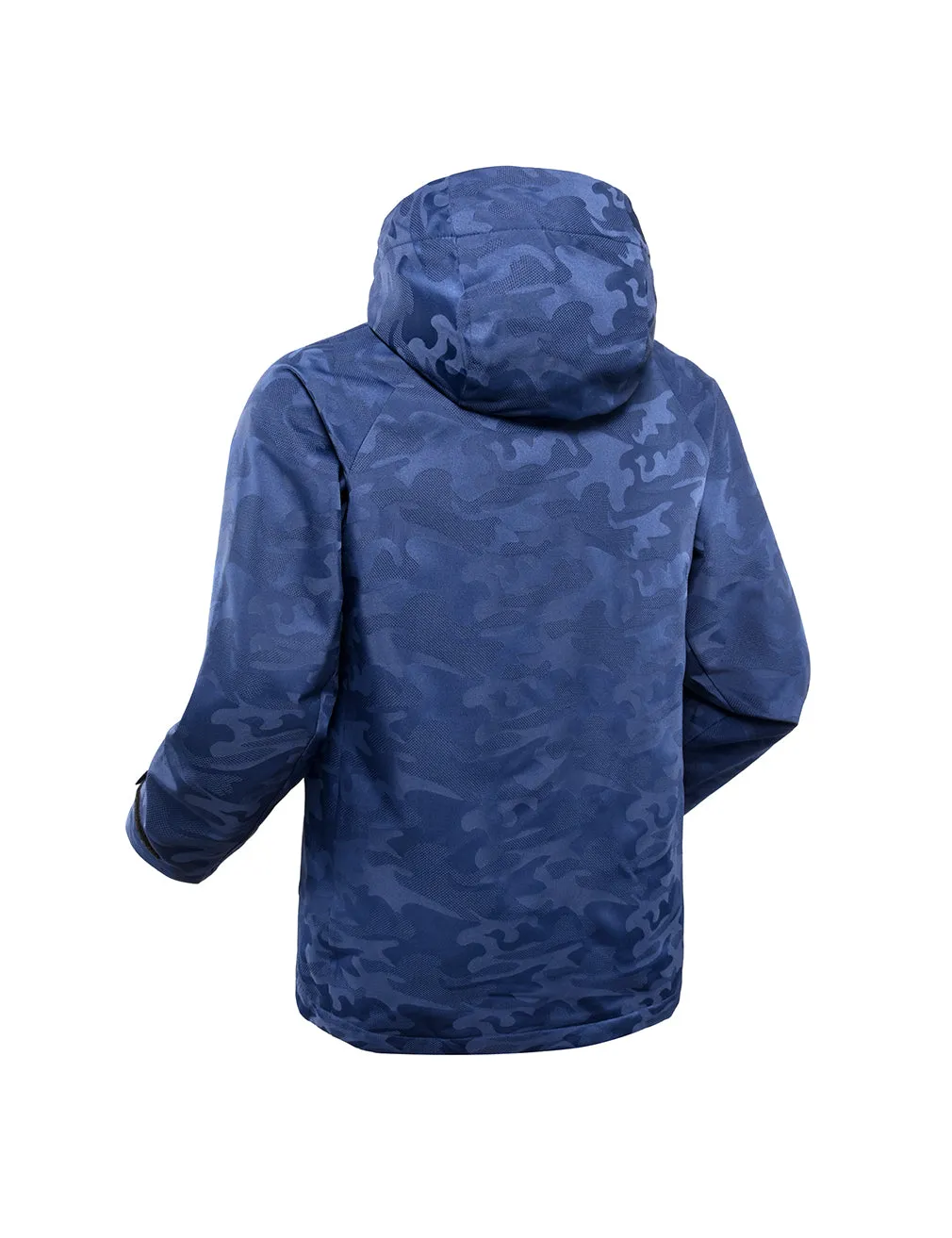 Women Camo Heated Jacket - Navy (Discontinued)