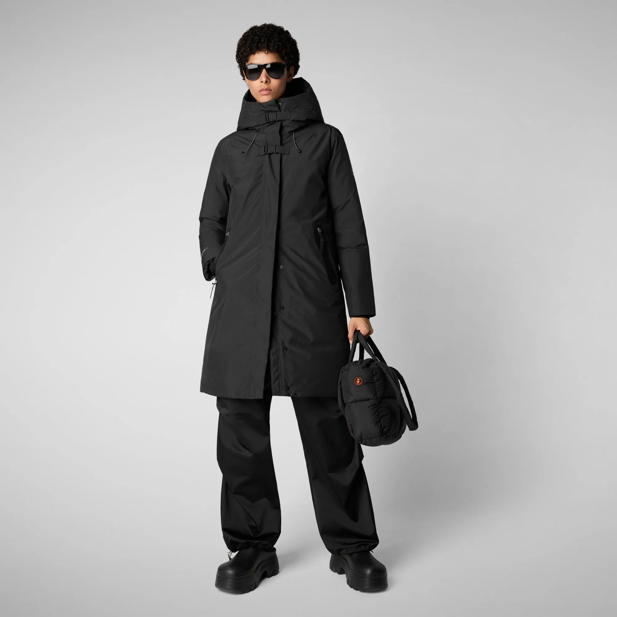 Women's coat Yua in black