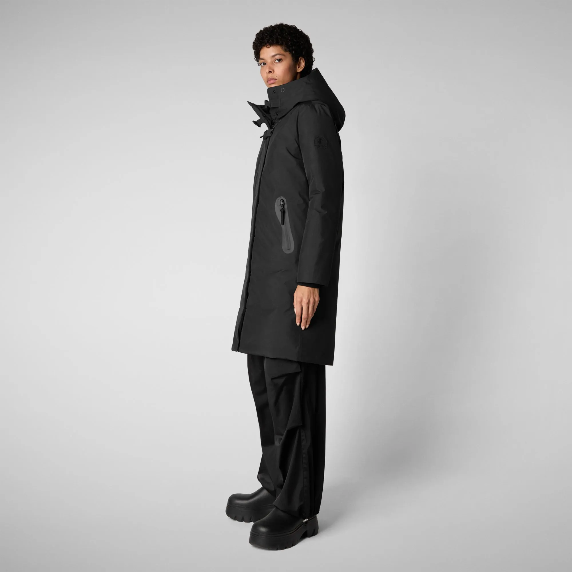 Women's coat Yua in black