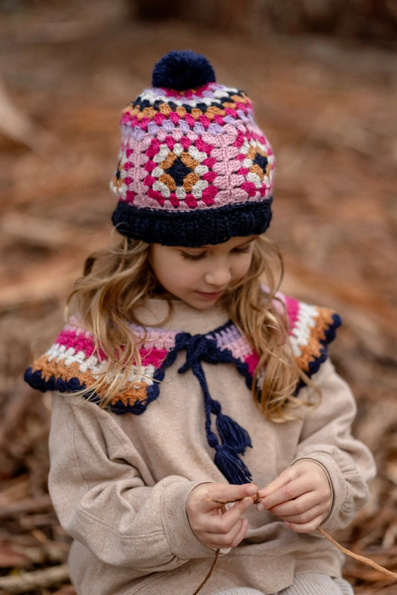 Woodstock Collar Navy